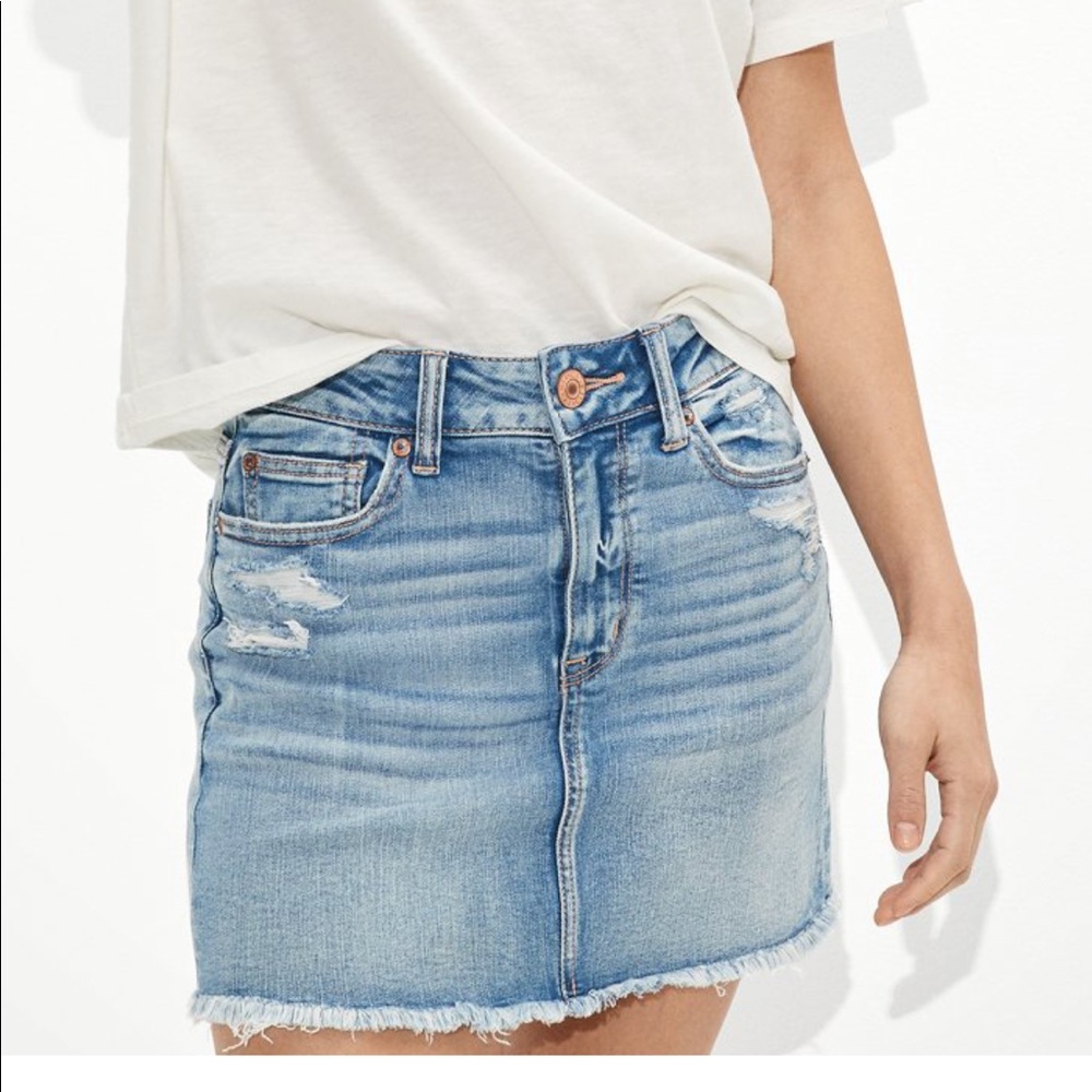 denim skirt